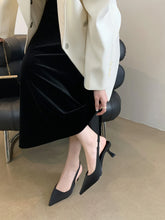 LBSFY  -  Pointed Toe Women Sandals 2024 New Arrivals Thin High Heels Casual Party Pumps Elastic Back Strap Party Pumps Size 35-39 Sexy